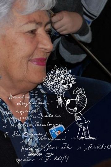 Halina Filek-Marszałek i Reksio